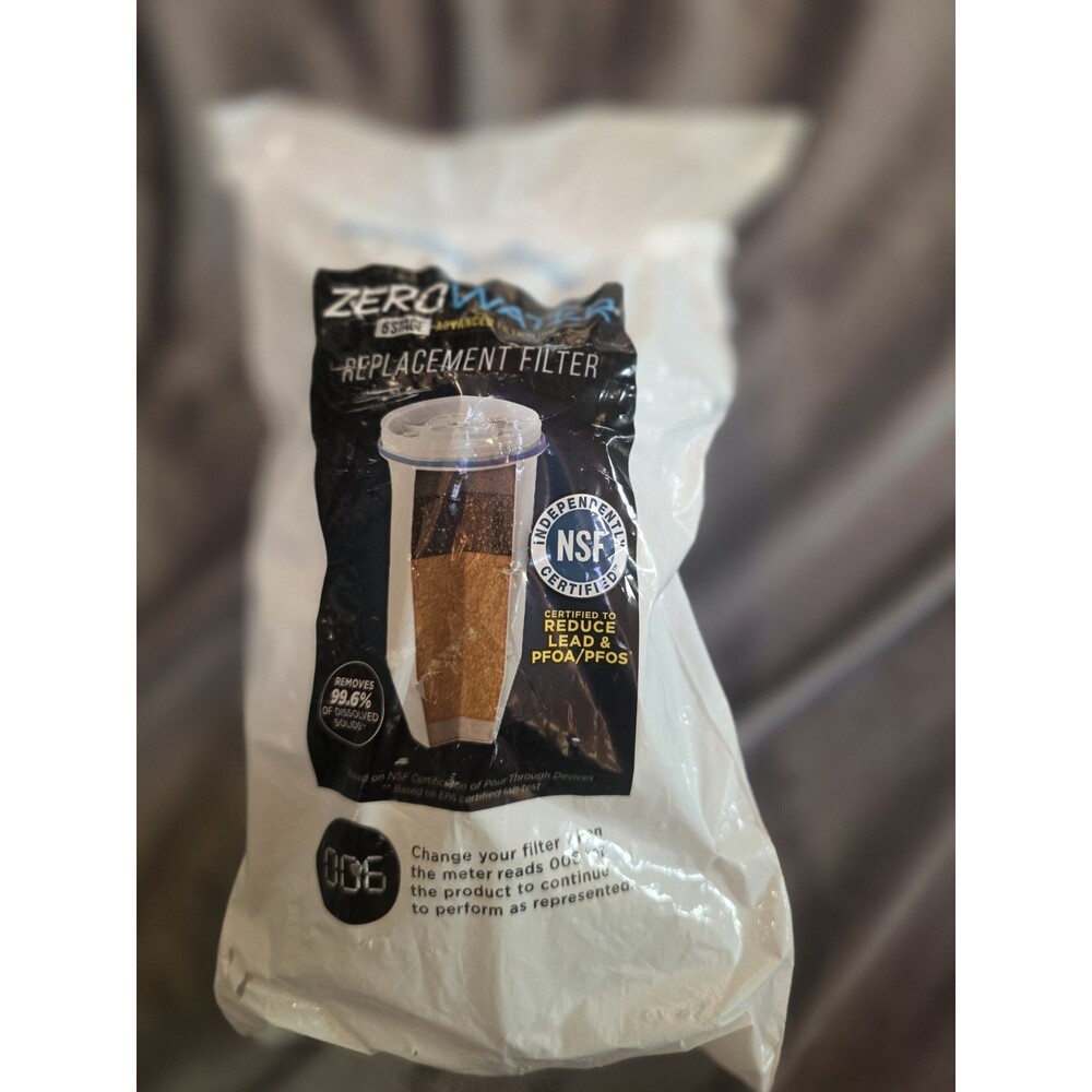 ZeroWater 5 Stage Replacement Filter-NSF certified and BPA free